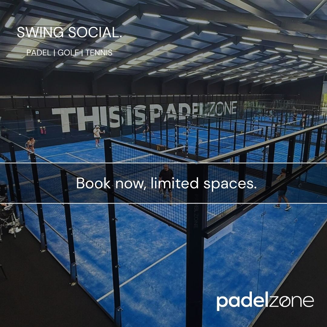 Group Padel Social Session | Hitchin | The Padel Zone