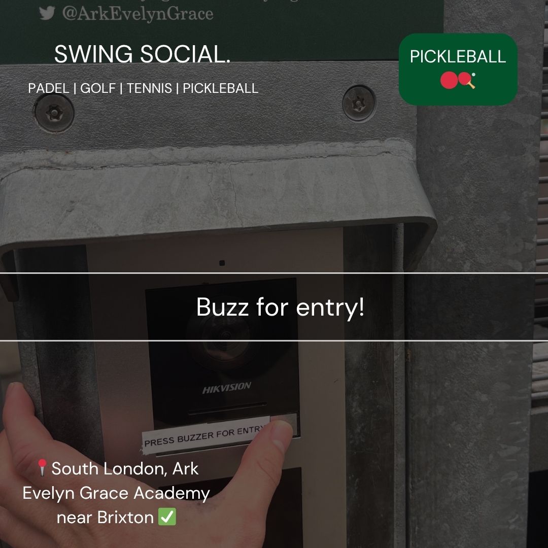 Group Pickleball Sessions | London | Brixton - Ark Evelyn Grace Academy