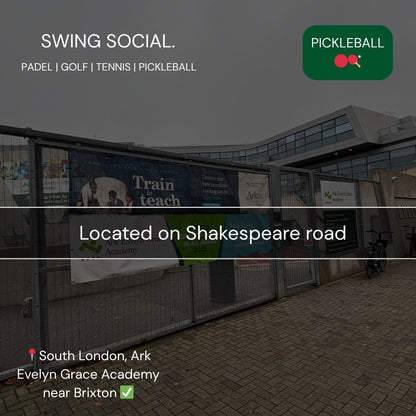Group Pickleball Sessions | London | Brixton - Ark Evelyn Grace Academy