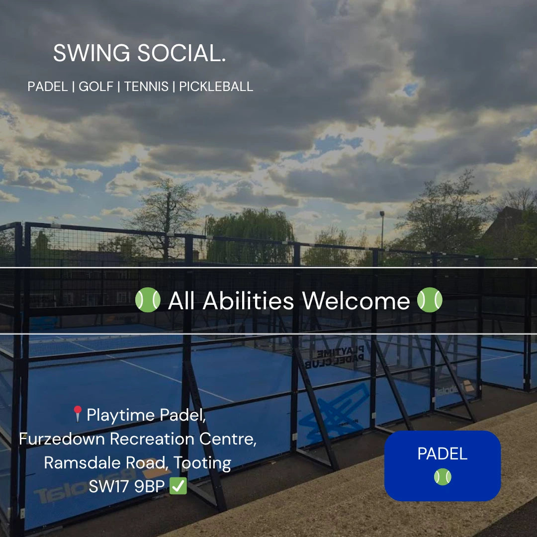 Group Padel Session | London | Tooting - Playtime Padel